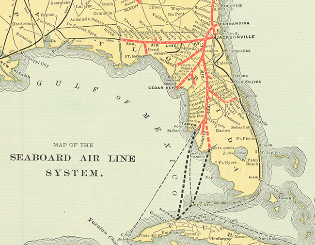 Seaboard Air Line Map