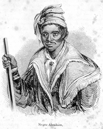 Abraham, Black Seminole interpreter and war leader (between 1836 and 1840)