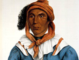 Julcee-Mathla, a Seminole chief