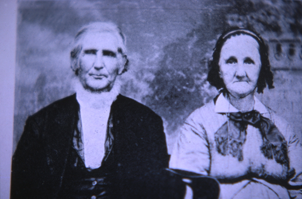 Benjamin Franklin White and his wife Thurza