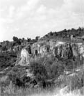 Panorama of Kendrick pit of Cummer Lime and Manufacturing Company