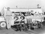 Fireball Roberts in his car