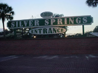 Entrance to Beautiful Silver Springs Now