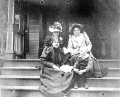 Group picture on a porch : Tallahassee