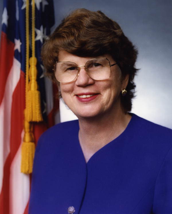 Portrait of U.S. Attorney General Janet Reno, 1993. Reno was inducted into the Florida Women's Hall of Fame in 1993.