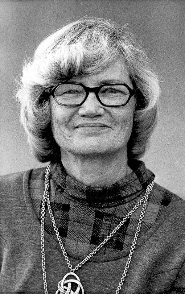 Portrait of UPI Tallahassee Bureau Chief Barbara Landstreet Frye, ca. 1960.