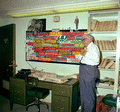 Allen Morris in his Capitol basement office - Tallahassee, Florida