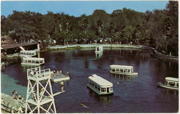 Bird's eye view overlooking Silver Springs.