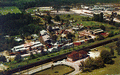 Aerial view of the Clyde Beatty - Cole Brothers Circus