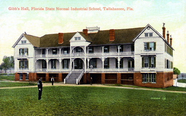 Gibbs Hall, Florida State Normal Industrial School - Tallahassee, Florida.