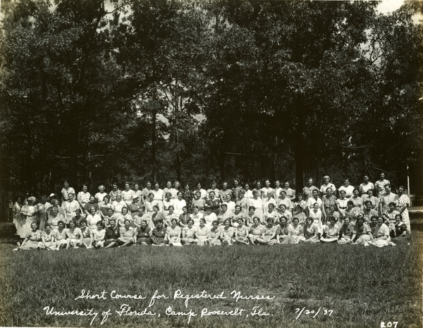UF Short Course for Registered Nurses at Camp Roosevelt.