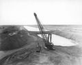 Construction work on the Cross Florida Barge Canal