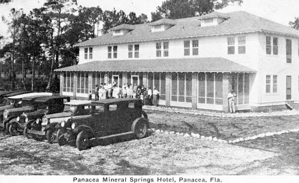 Panacea Mineral Springs Hotel (circa 1929).