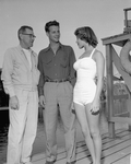Part of the crew of "Creature from the Black Lagoon".