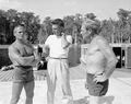Part of the crew of "Creature from the Black Lagoon".