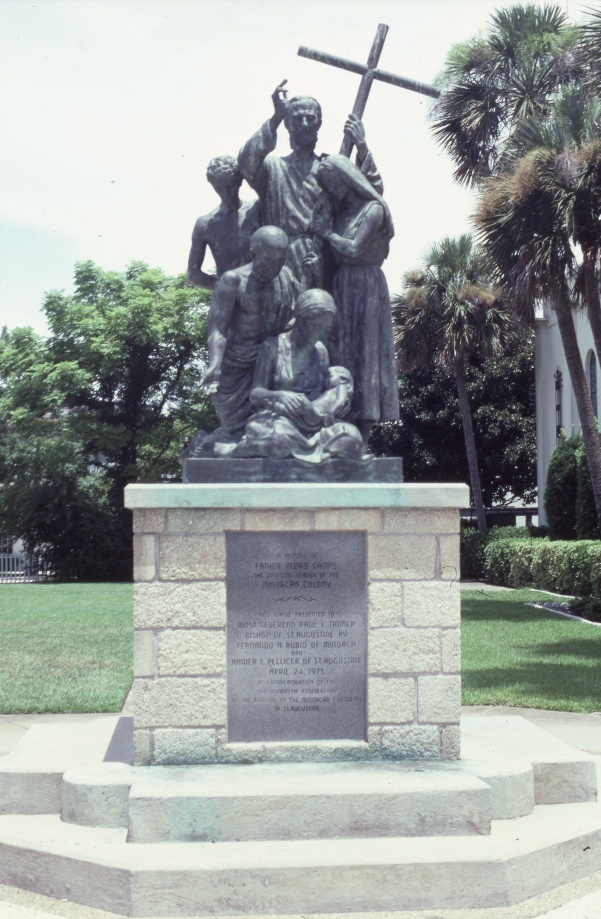 Minorcan monument - Saint Augustine, Florida