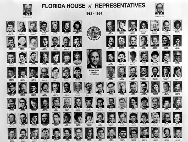 Members of the 1982-1984 Florida House of Representatives.
