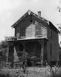 Close up of house - Drayton Island, Florida