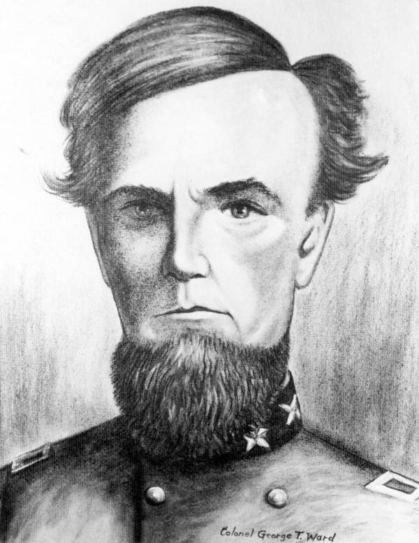 Portrait of Confederate Colonel George T. Ward (1838) Portrait of Confederate Colonel George T. Ward (1838)