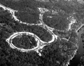 Aerial view of the Stephen Foster State Memorial Center - White Springs, Florida