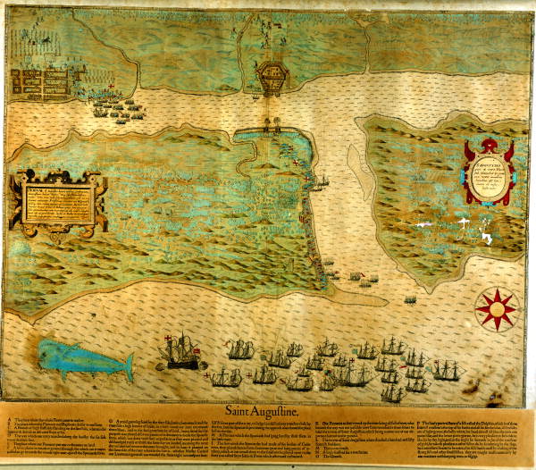 Italian cartographer Baptista Boazio’s original engraved, hand-colored map of Sir Francis Drake’s 1586 siege of St.Augustine is the oldest collection item currently held by the State Archives of Florida, and is the earliest known visual depiction of a European settlement in what is now the United States. In 1982 the State Archives acquired Boazio’s map of St. Augustine from the private collection of longtime Florida judge and historian, James R. Knott. Aware of the map’s historical significance, Knott wanted to transfer the map to the people of Florida and trusted the Archives to carry out that vision. Without a functional State Archives, though, the Boazio map, along with many other priceless records of Florida’s history, might still be sitting in private collections only available to a handful of people.