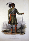 Asceola, a Seminole leader.