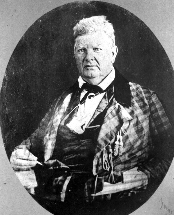 Robert Butler, Florida's first Surveyor General. Butler had served as a military aide to General Andrew Jackson, and would establish one of the earliest plantations in the Tallahassee area on the southwest shore of Lake Jackson (photo circa 1860).