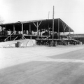 Exterior view of Boynton's still for naval stores, near Tallahassee