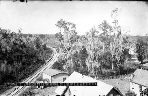Approach to Silver Springs on line of F.R. & N.R.R.