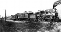 Arrival of the first passenger train - Miami, Florida.