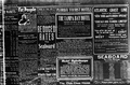 Atlantic Coast Line Railroad advertisement and Seaboard Air Line Railway schedule