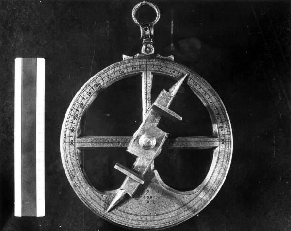 Astrolabe from the wreck of the Atocha (circa 1980s).