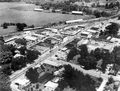 Aerial photograph of the commercial district - Havana, Florida.