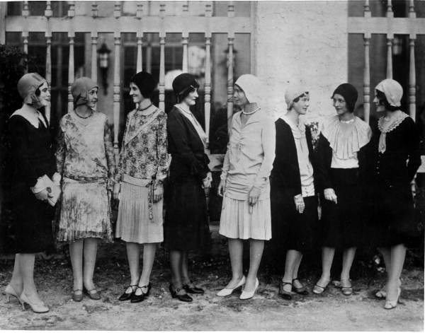 Officers of the Junior Women's Club - Miami, Florida.
