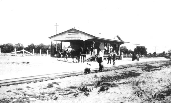 Atlantic Coast Line Railroad depot - Davenport, Florida