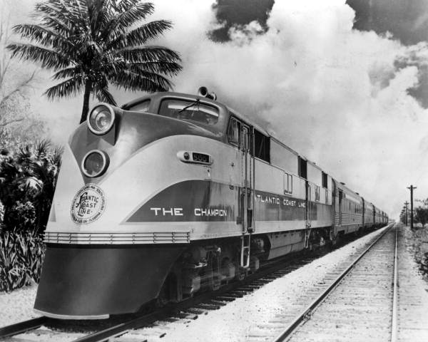 Atlantic Coast Line Railroad company engine #500 the "Champion"