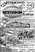 Advertisement of the Plant System including the Tampa Bay Hotel - Tampa, Florida