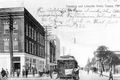 A streetcar on the intersection of Franklin and Lafayette Streets - Tampa, Florida.