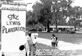 Entrance to Lewis Plantation and turpentine still on U.S. 41 - Brooksville, Florida