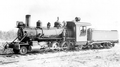 Alabama and Western Florida Railroad Company engine #6 - Southport Region, Florida
