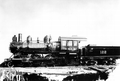Apalachicola Northern Railroad Company engine #122 - Apalachicola, Florida.