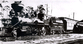 Atlantic Coast Line Railroad steam engine 643 - De Land, Florida