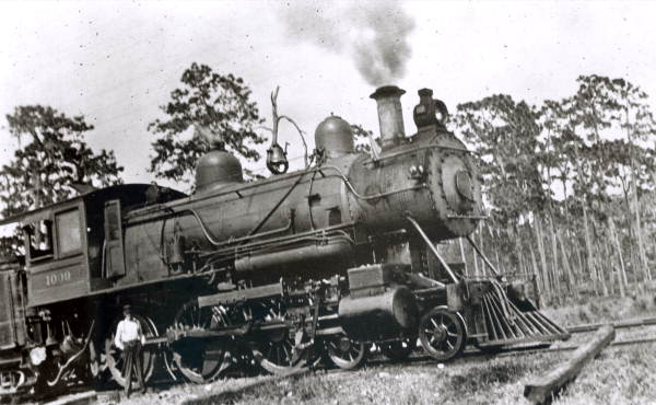 Atlantic Coast Line Railroad steam engine #1009