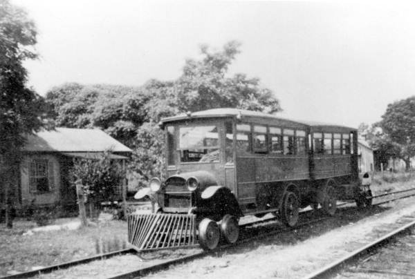 Articulated train of the Ocklawaha Valley Railroad Company