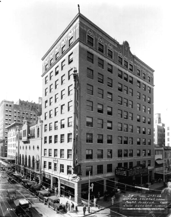 The Olympia Theater in Miami (1926) was owned and operated by Publix Theatres.