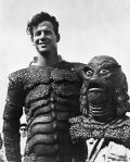 Ricou Browning in his movie costume at Wakulla Springs.