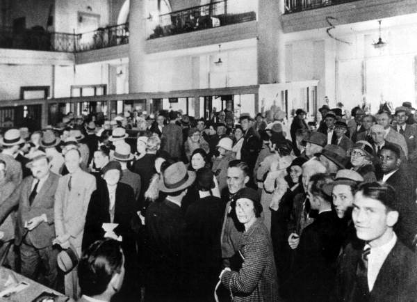 A bank run - Orlando, Florida.