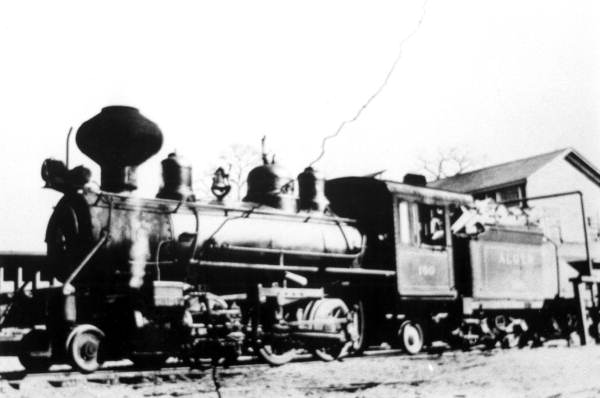 Alger-Sullivan Lumber Company steam engine #100