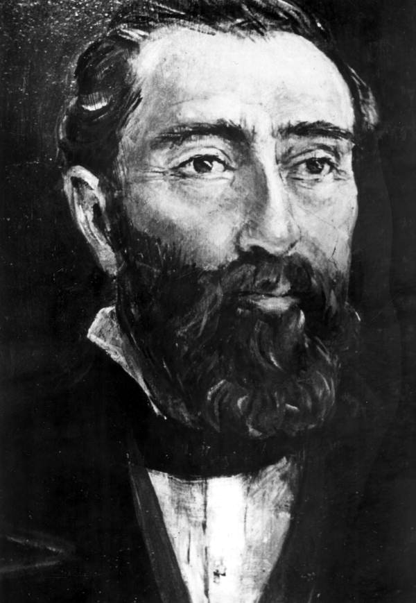 Painted portrait of Pedro Benet "King of the Minorcans" - Saint Augustine, Florida