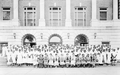 Group portrait of midwives at the Midwife Institute at Florida A&M College in Tallahassee, Florida.